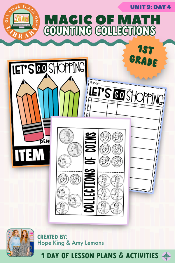 1st Grade Magic of Math Unit 9 Day 4: Counting Collections by Hope King, Amy Lemons and Get Your Teach On