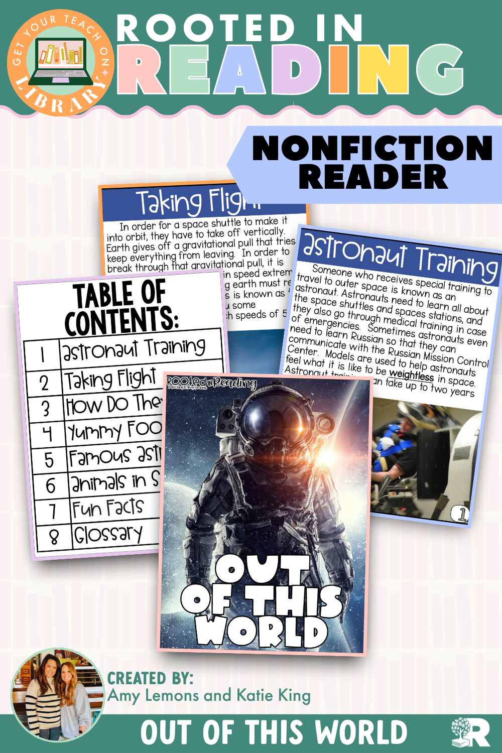 Rooted in Reading Nonfiction Reader: Out of This World