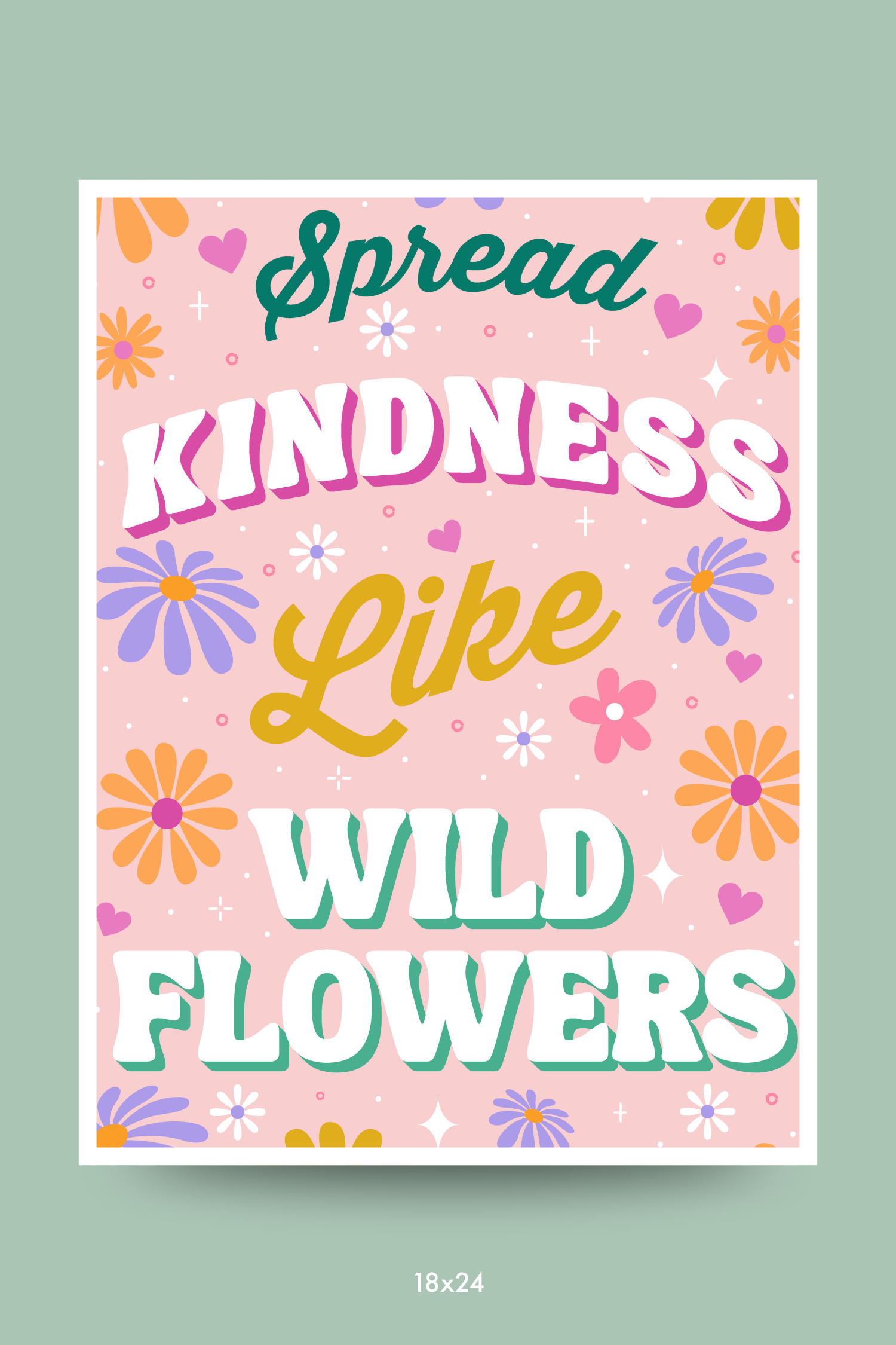 Spread Kindness Poster