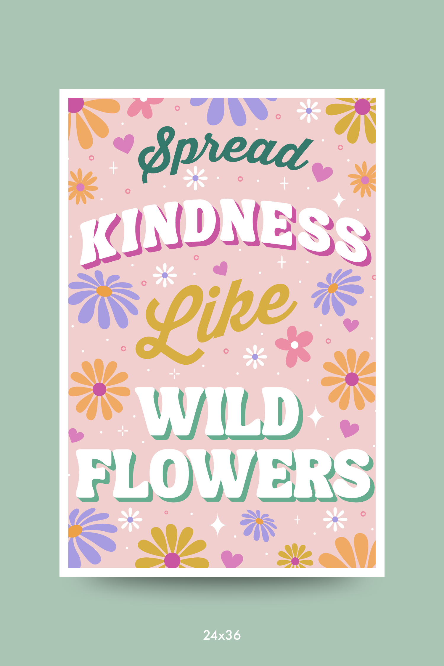 Spread Kindness Poster