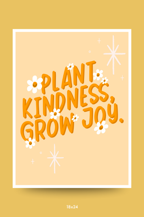 Plant Kindness Poster