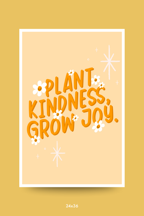 Plant Kindness Poster