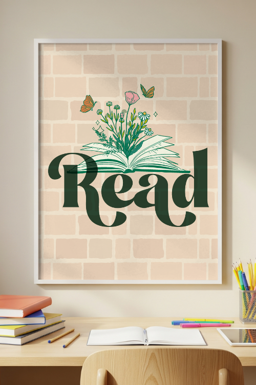 Read Poster – printable inspirational classroom decor by Get Your Teach On