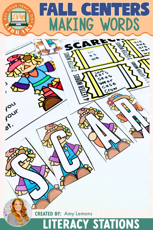 Fall Literacy Center: Making Words