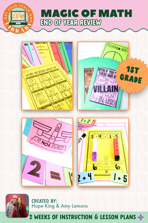 1st Grade Magic of Math: End of Year Review - Shop GYTO - Get Your Teach On