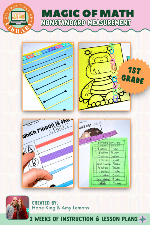 1st Grade Magic of Math: Nonstandard Measurement - Shop GYTO - Get Your Teach On