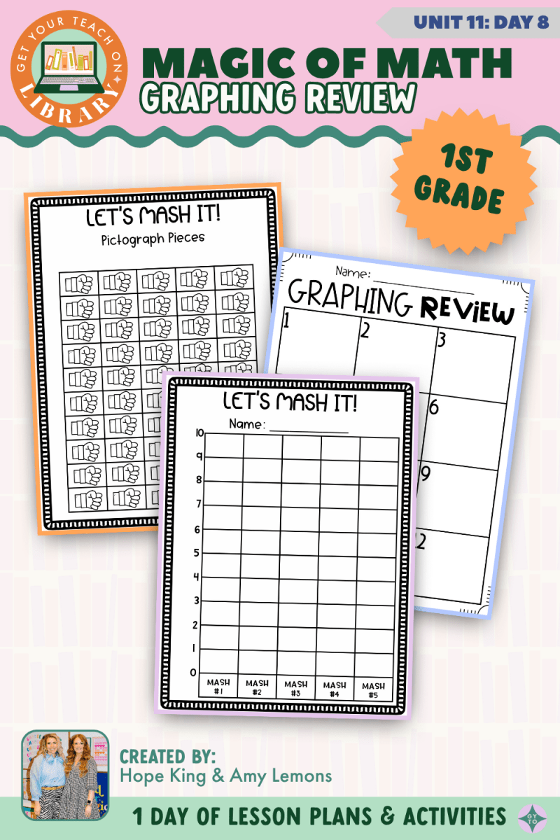 1st Grade Magic of Math: Unit 11 Day 8 Graphing Review - Shop GYTO - Get Your Teach On