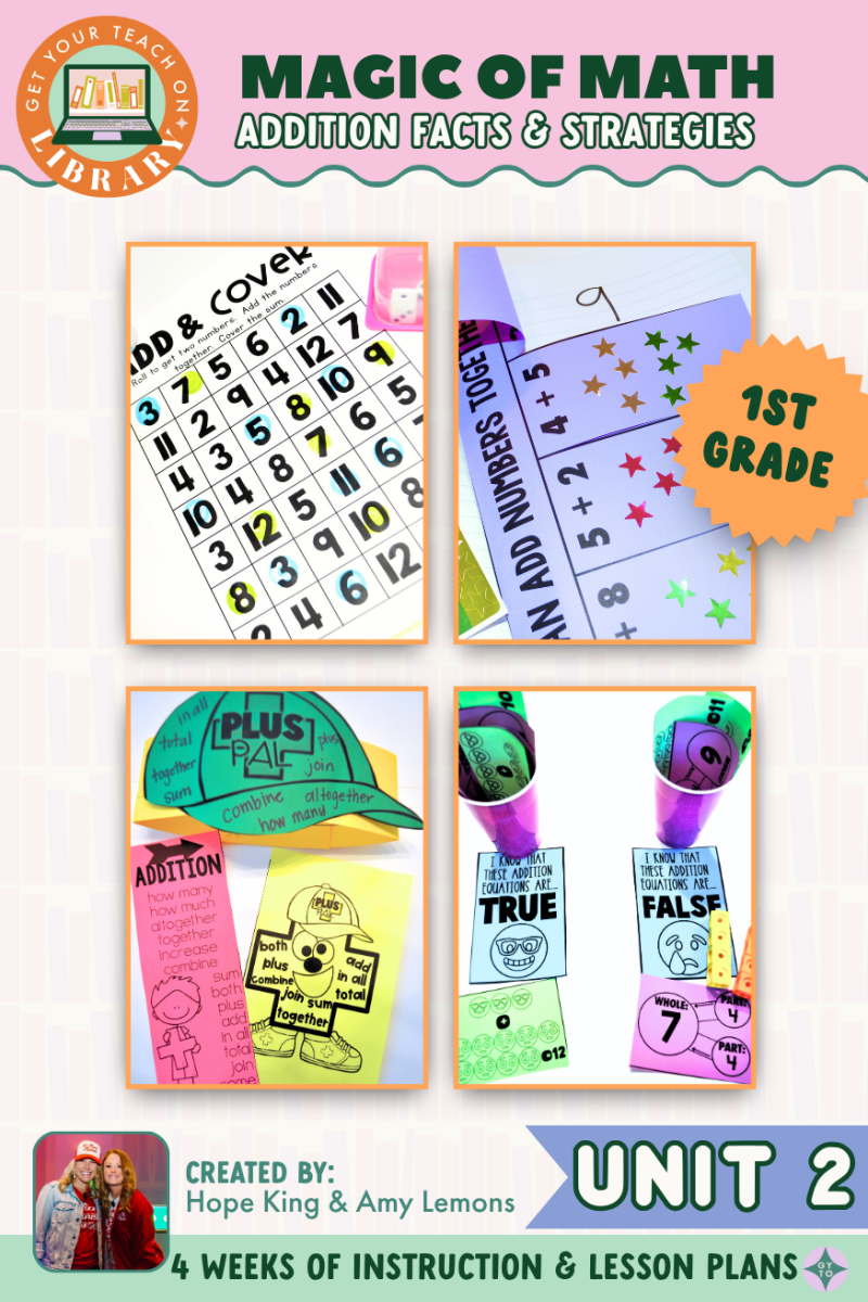 1st Grade Magic of Math Unit 2: Introduction to Addition - Shop GYTO - Get Your Teach On