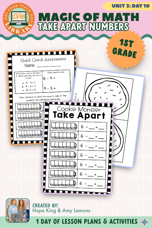 1st Grade Magic of Math: Unit 3 Day 10 Take Apart Numbers - Shop GYTO - Get Your Teach On
