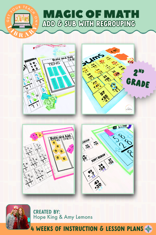 2nd Grade Magic of Math: Addition & Subtraction with Regrouping - Shop GYTO - Get Your Teach On
