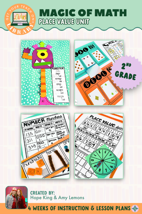 2nd Grade Magic of Math: Place Value, Number Order, & Comparing Numbers - Shop GYTO - Get Your Teach On