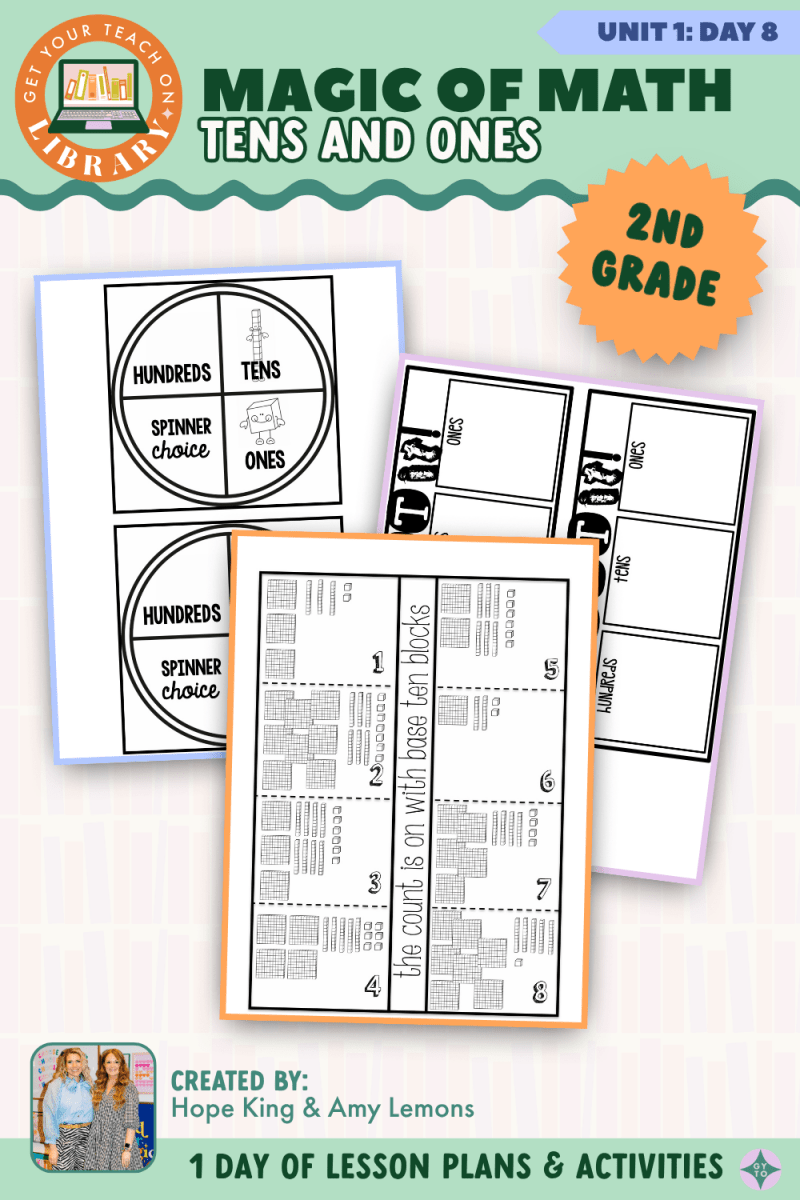 2nd Grade Magic of Math: Unit 1 Day 8 Tens and Ones - Shop GYTO - Get Your Teach On