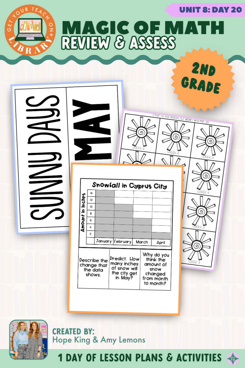 2nd Grade Magic of Math: Unit 8 Day 20 Review and Assess - Shop GYTO - Get Your Teach On