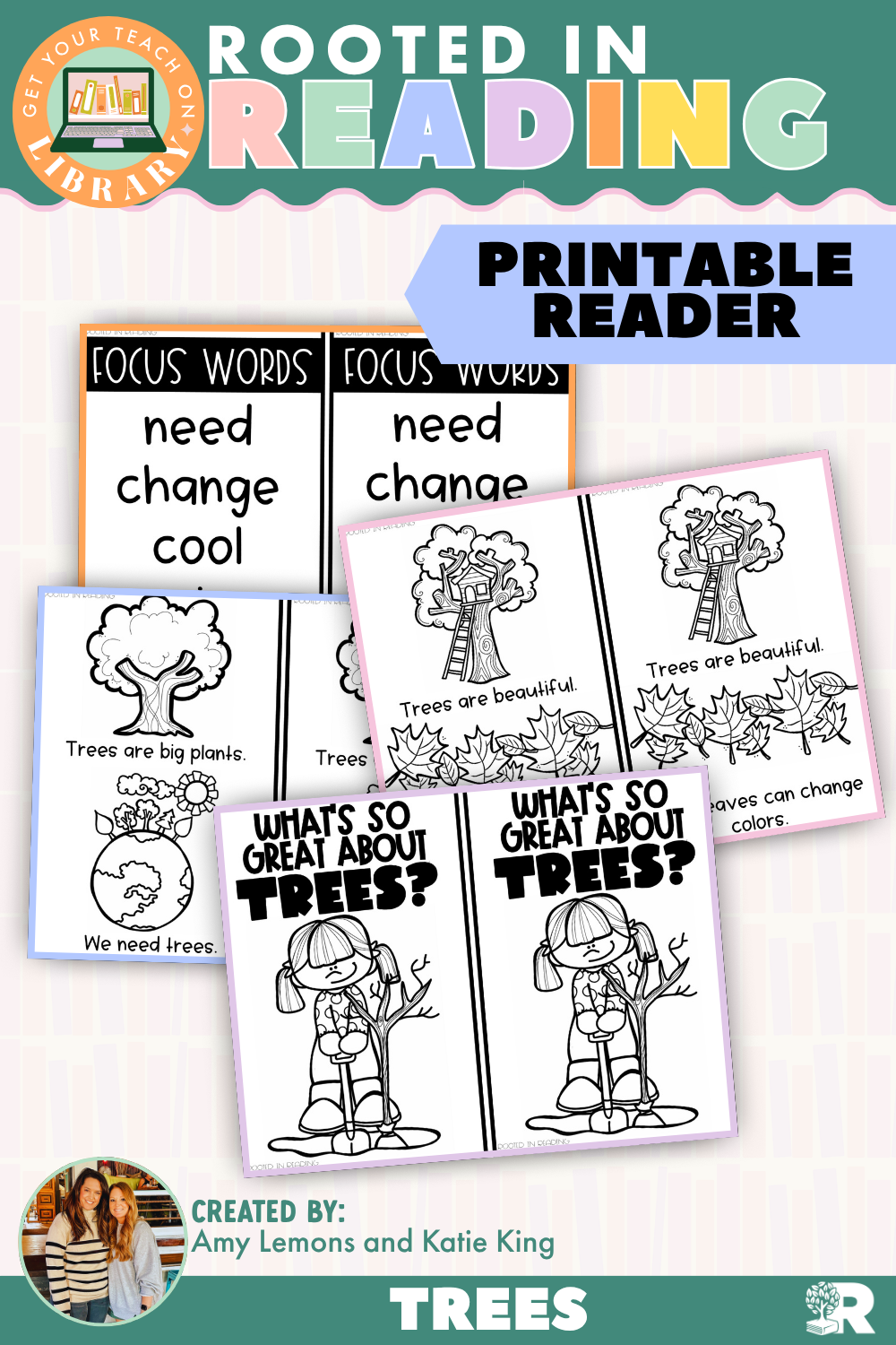 Rooted in Reading Printable Nonfiction Reader: What's So Great About Trees?