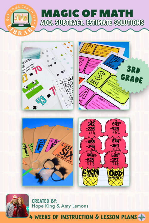 3rd Grade Magic of Math: Addition & Subtraction Regrouping with Properties of Addition - Shop GYTO - Get Your Teach On