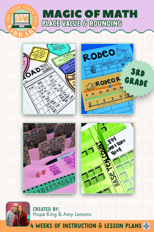 3rd Grade Magic of Math: Place Value and Rounding - Shop GYTO - Get Your Teach On