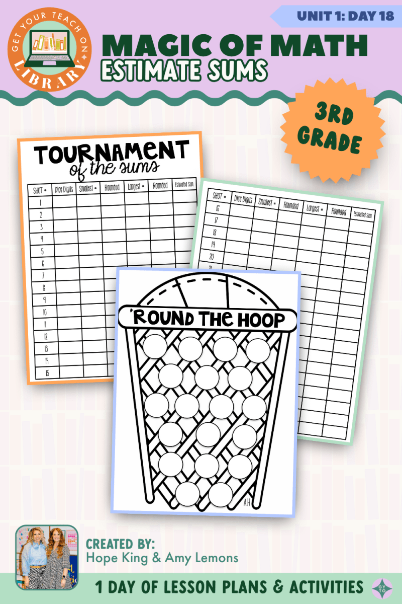 3rd Grade Magic of Math: Unit 1 Day 18 Estimate Sums - Shop GYTO - Get Your Teach On