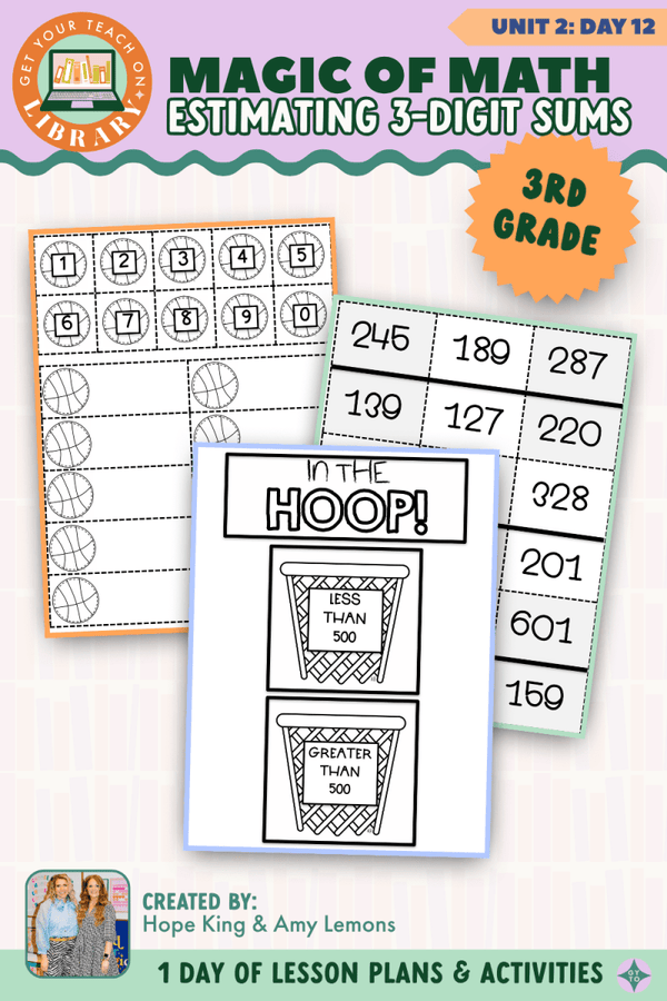3rd Grade Magic of Math Unit 2 Day 12: Estimating 3-Digit Sums by Hope King, Amy Lemons and Get Your Teach On