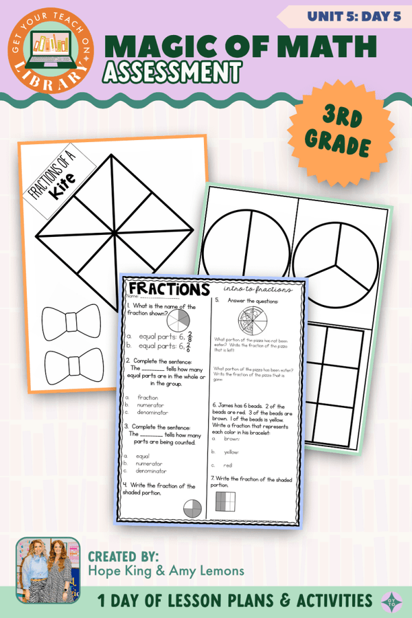 3rd Grade Magic of Math Unit 5 Day 5: Review and Assess by Hope King, Amy Lemons and Get Your Teach On