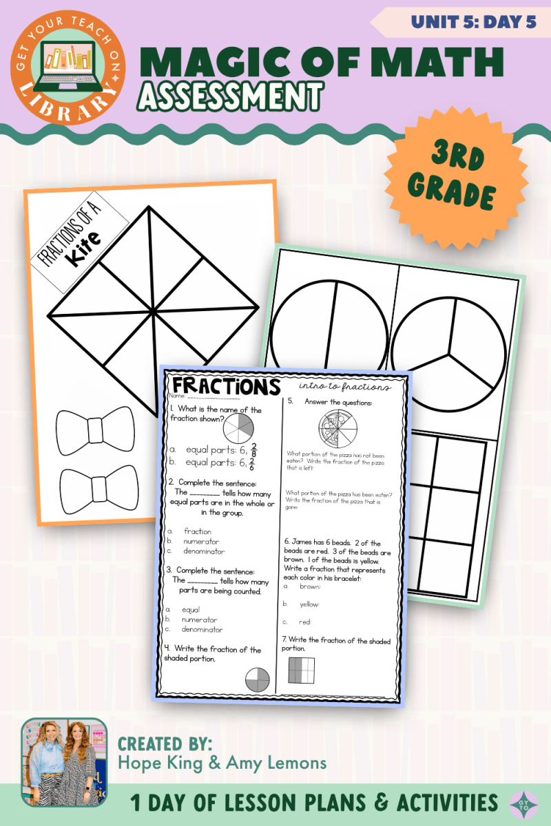 3rd Grade Magic of Math: Unit 5 Day 5 Review and Assess - Shop GYTO - Get Your Teach On