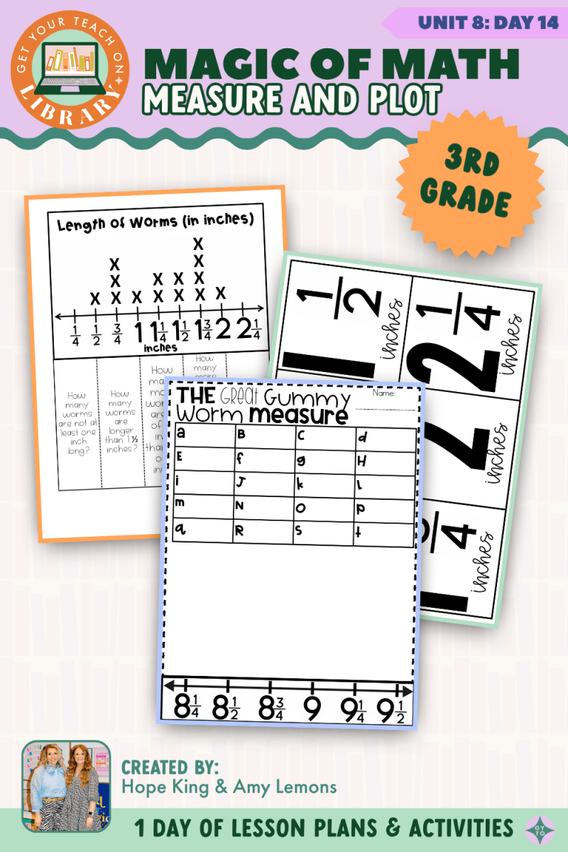 3rd Grade Magic of Math: Unit 8 Day 14 Measure and Plot - Shop GYTO - Get Your Teach On