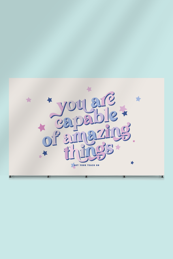 Amazing Things – official GYTO digital classroom backdrop by Get Your Teach On
