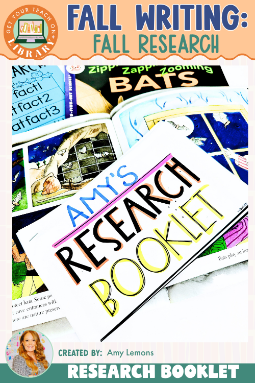 Fall Research Writing | Fall Animal Research Booklet