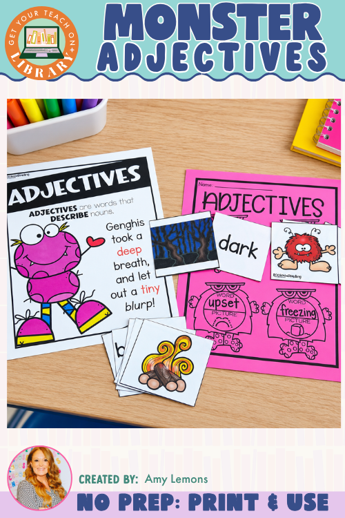 Monster Adjectives Activity | Describing Words, Vocabulary & Grammar