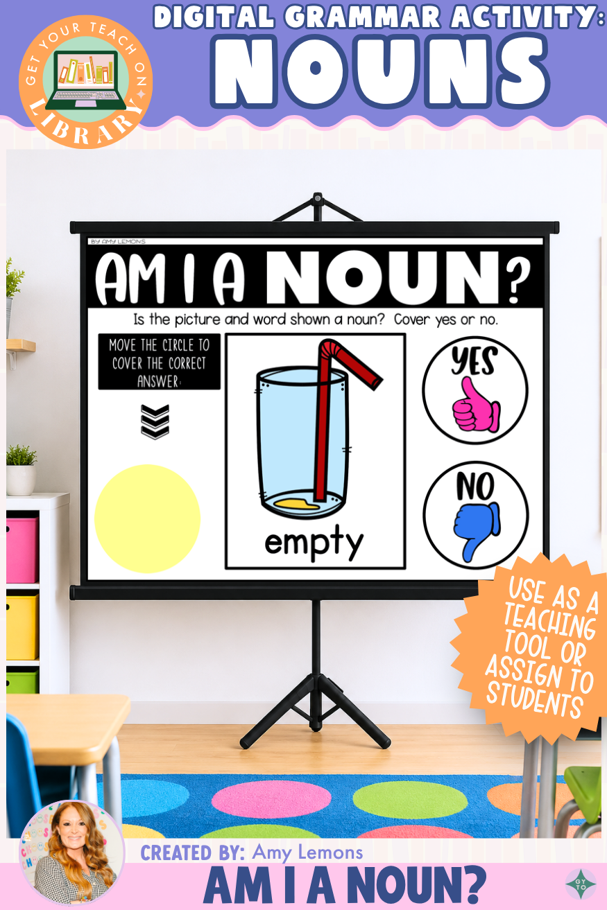 Am I a Noun? | Digital Grammar Activity