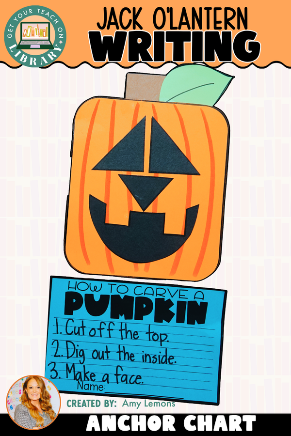Halloween Pumpkin Writing Craft | How to Carve a Pumpkin Activity
