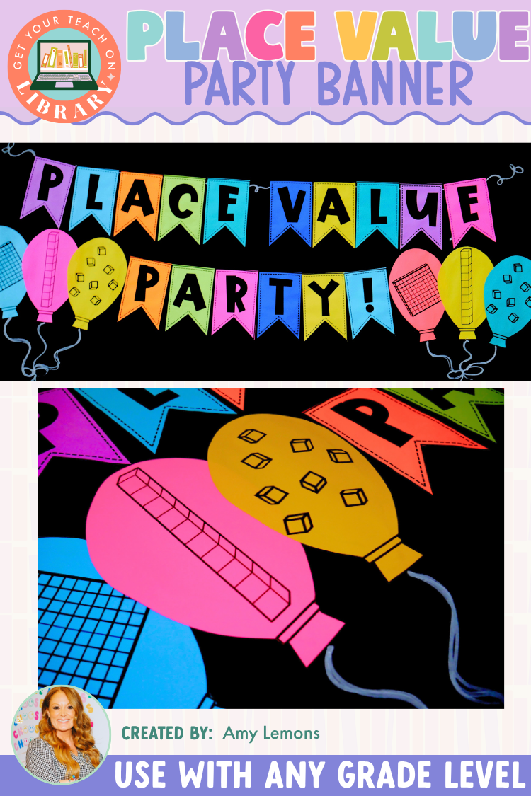 Place Value Party Banner to use with Place Value Activities