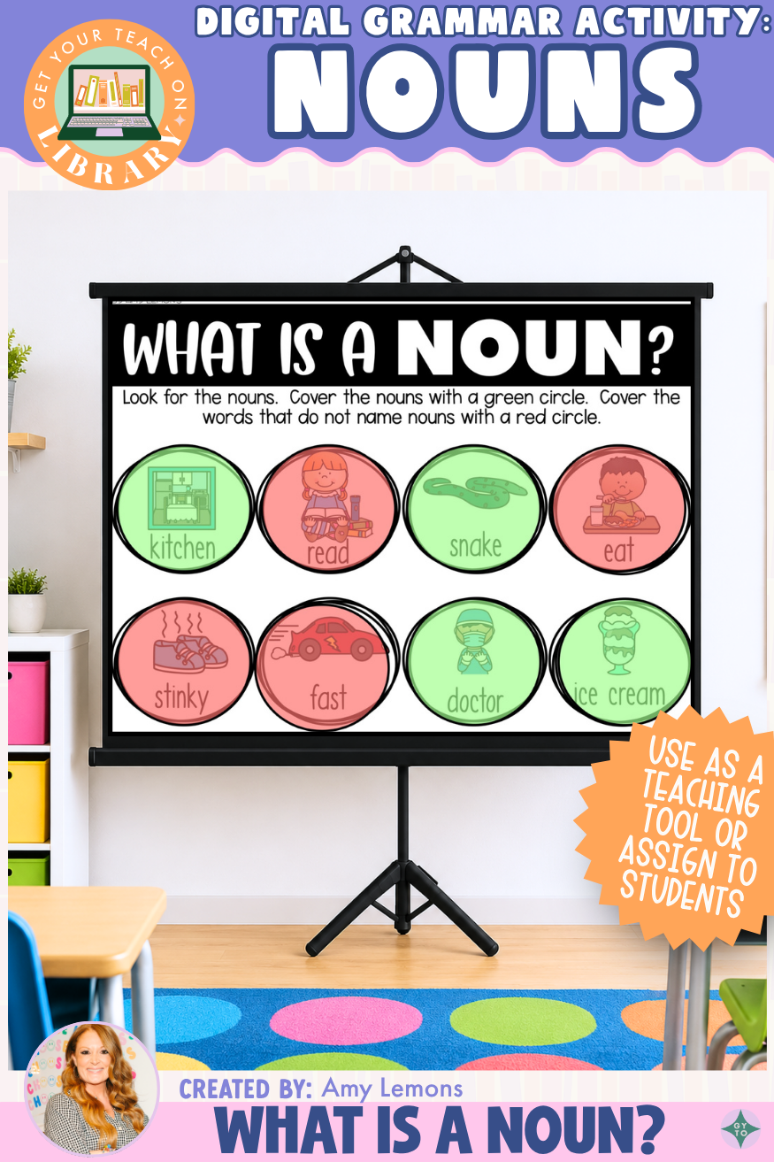 What Is a Noun? | Digital Grammar Activity
