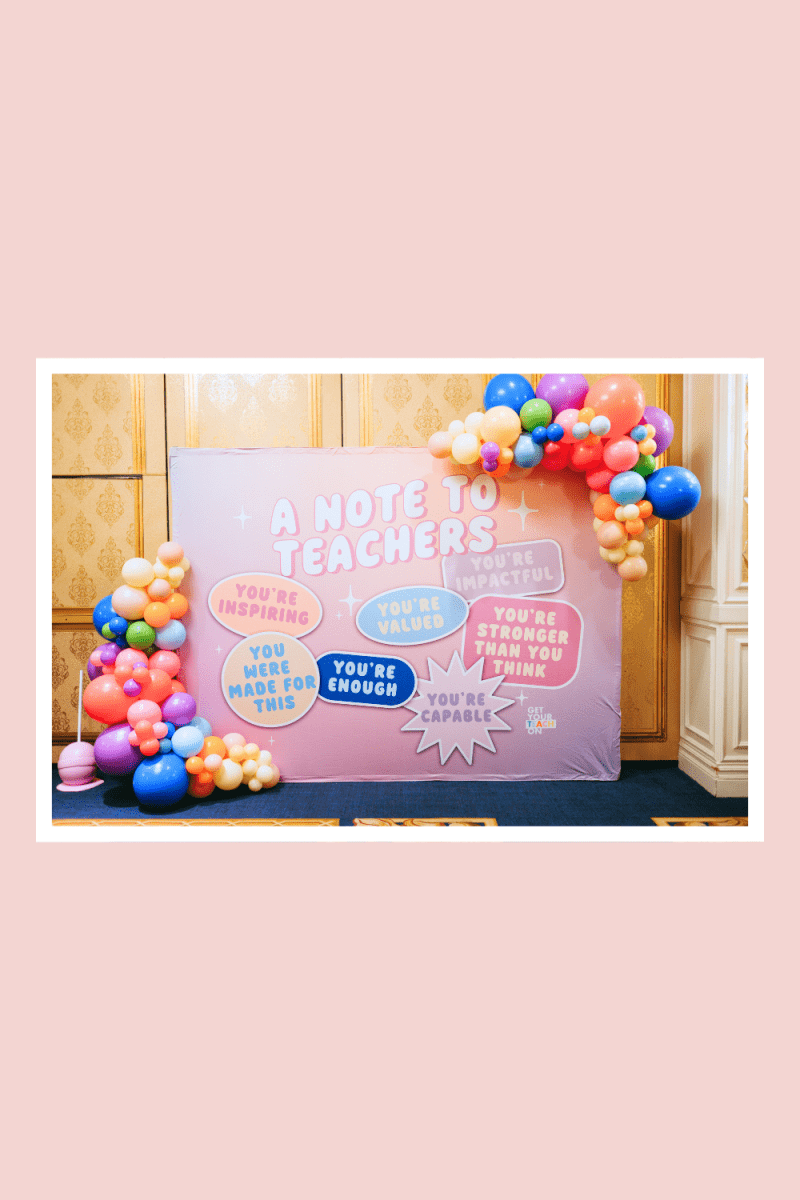 A Note to Teachers - Official GYTO Backdrop - Shop GYTO - Get Your Teach On