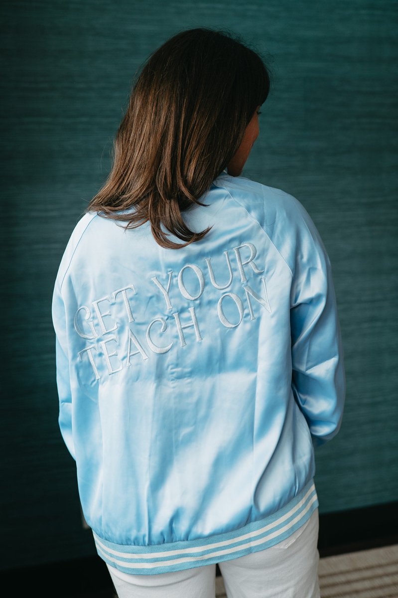 Blue GYTO Fest Bomber - GYTO Collective - Get Your Teach On