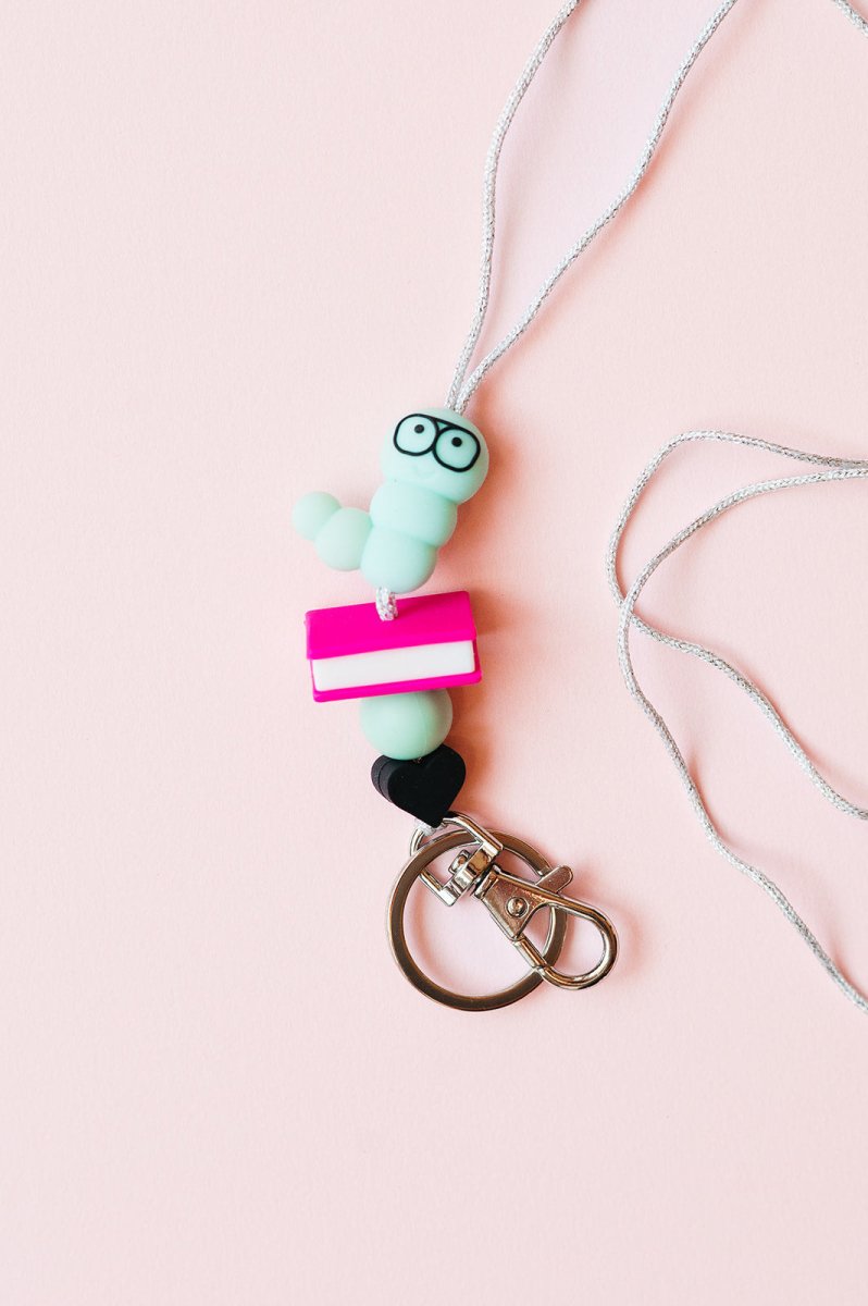 Book Worm Lanyard - GYTO Collective - Get Your Teach On