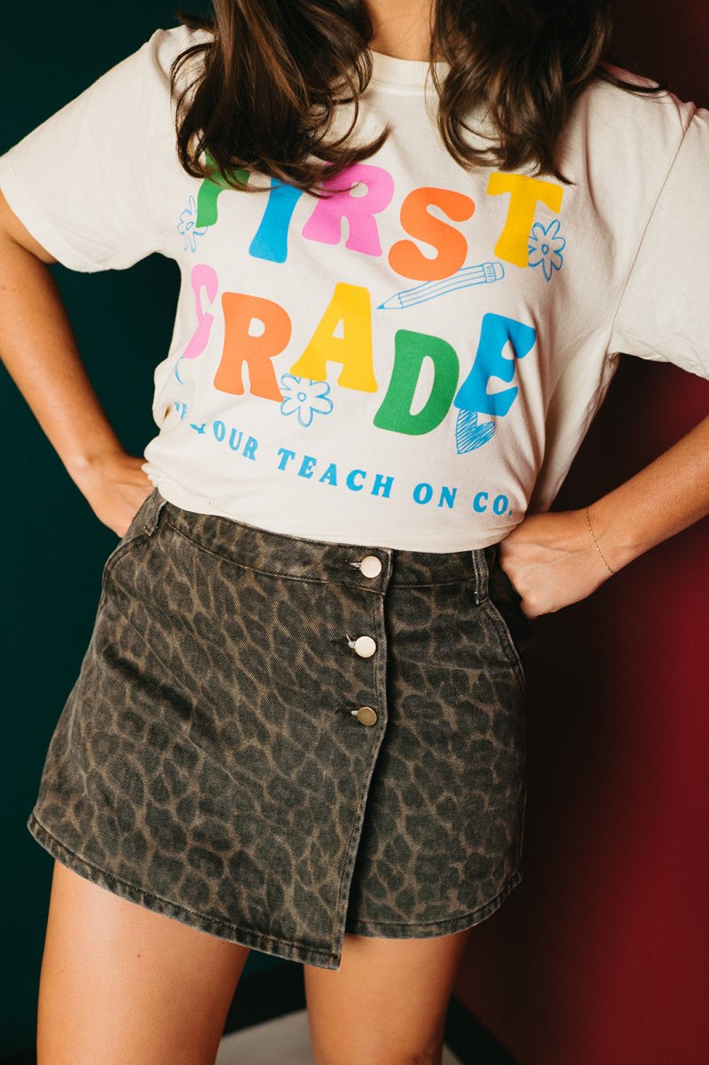 Cheetah Skort - GYTO Collective - Get Your Teach On