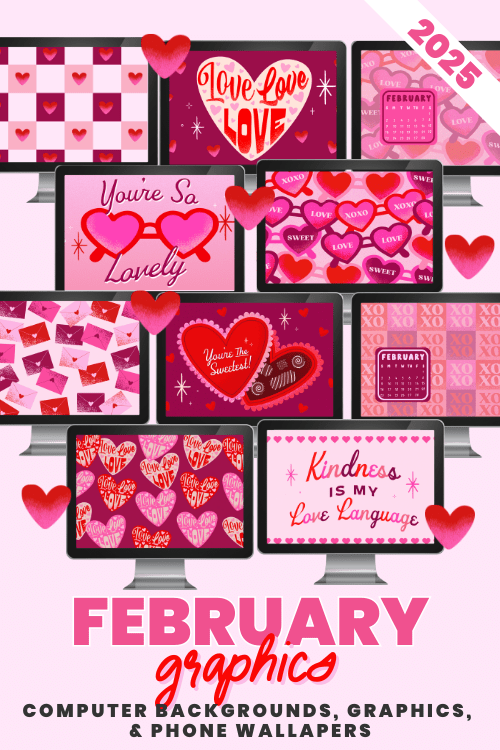 February Classroom Graphics Collection (2025) - GYTO Collective - Get Your Teach On