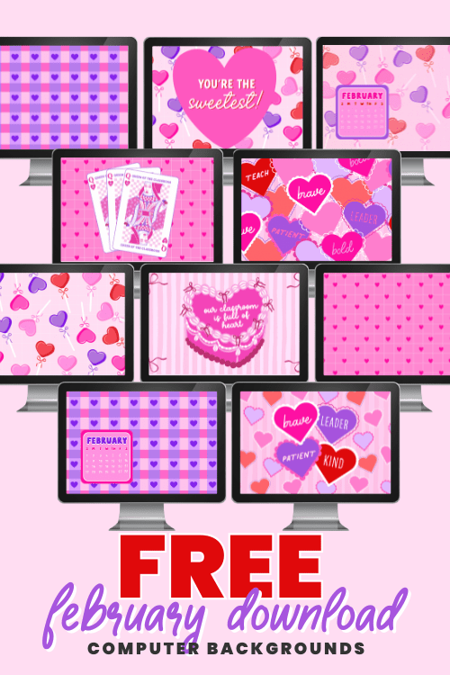 February Classroom Graphics Collection (2026) - Shop GYTO - Get Your Teach On