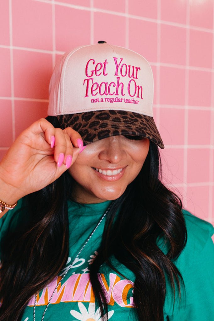 Get Your Teach On Leopard Hat - GYTO Collective - Get Your Teach On