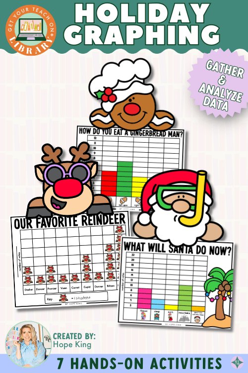 Holiday Graphing Math Unit | Grades 1 - 3 - Shop GYTO - Get Your Teach On