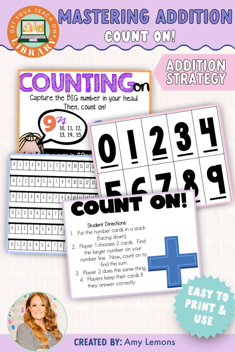 Mastering Basic Addition: Counting On! Addition Strategy Game - Shop GYTO - Get Your Teach On