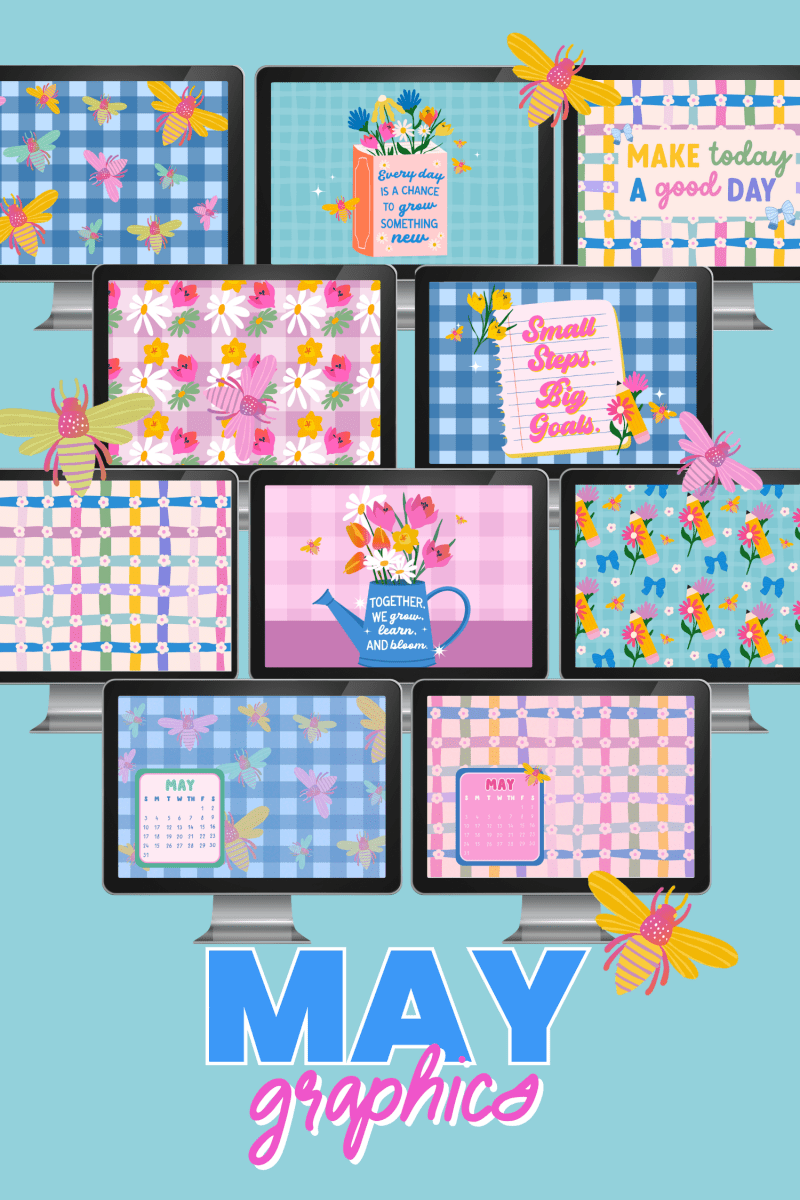 May Classroom Graphics Collection (2026) - Shop GYTO - Get Your Teach On
