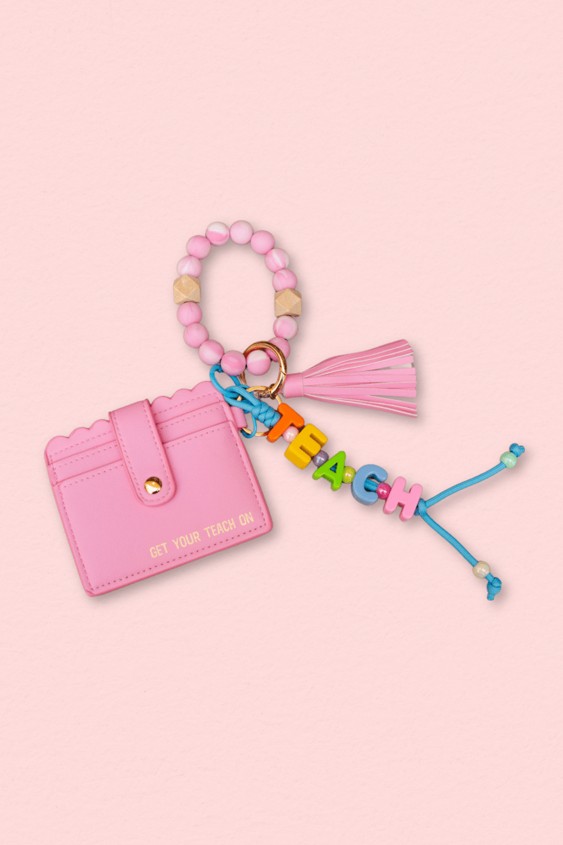 Pink Teach Wristlet - Shop GYTO - Get Your Teach On