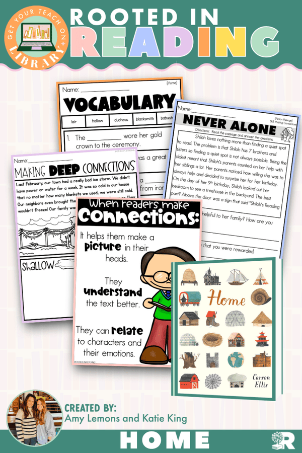 Rooted in Reading: Home read aloud activities for making connections by Get Your Teach On