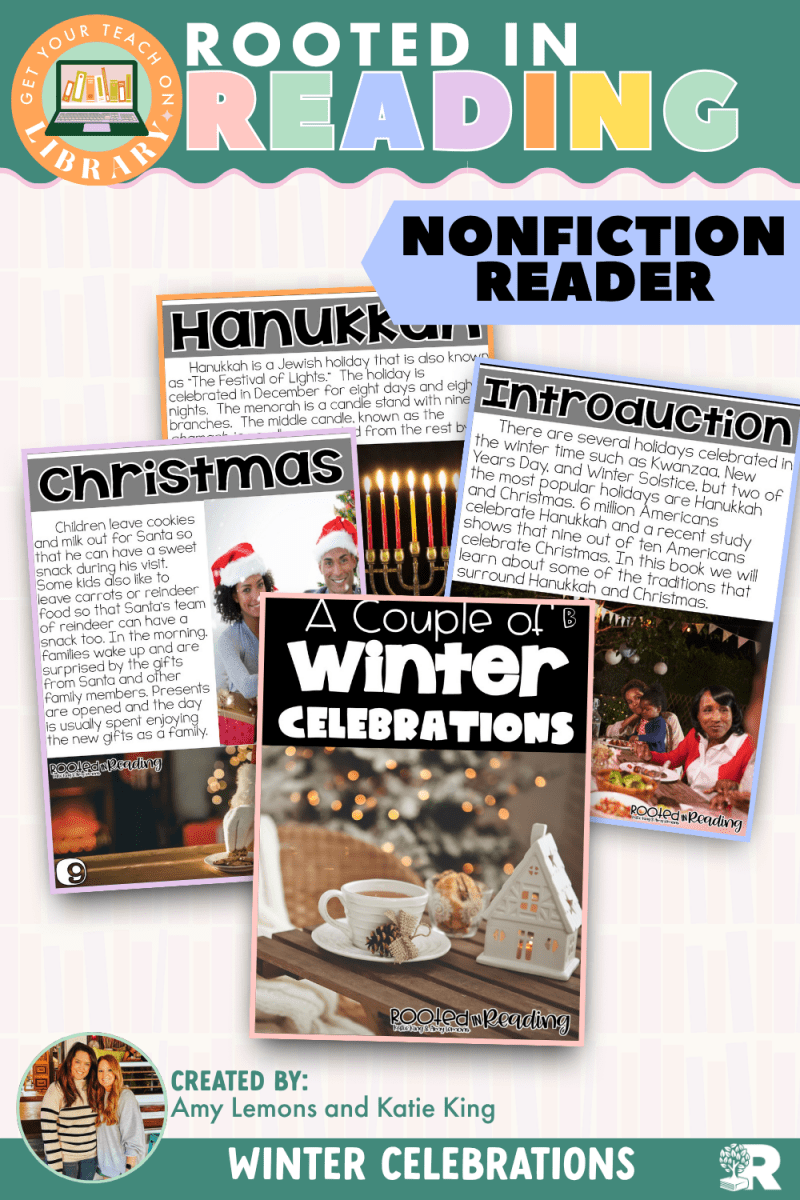 Rooted in Reading Nonfiction Reader: A Couple of Winter Celebrations - Shop GYTO - Get Your Teach On