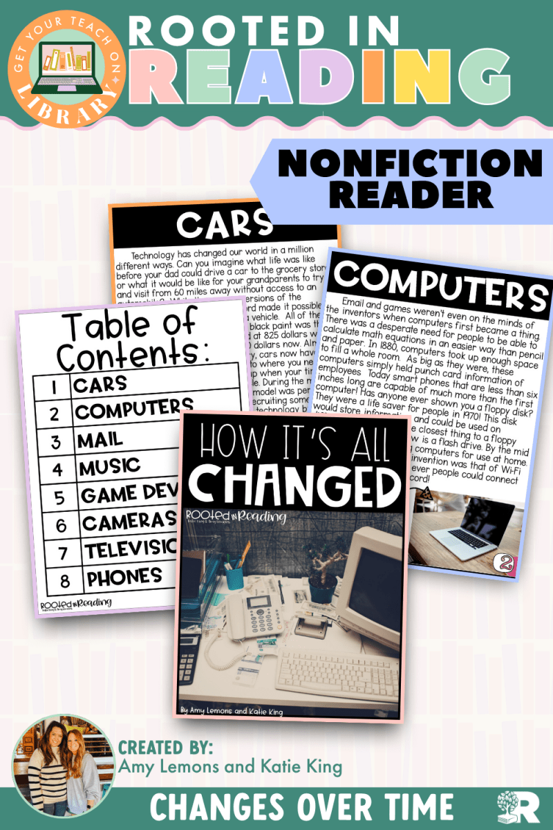 Rooted in Reading Nonfiction Reader: How It's All Changed - Shop GYTO - Get Your Teach On