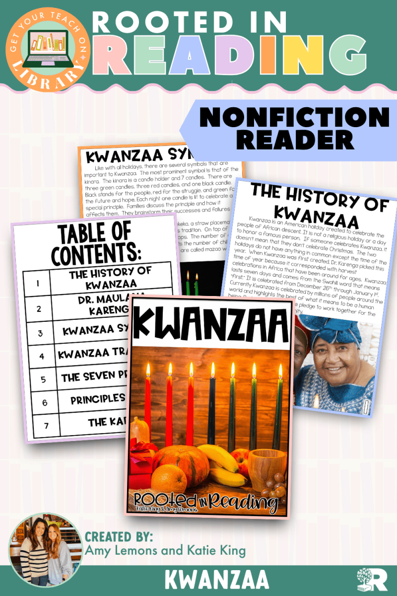 Rooted in Reading Nonfiction Reader: Kwanzaa - Shop GYTO - Get Your Teach On