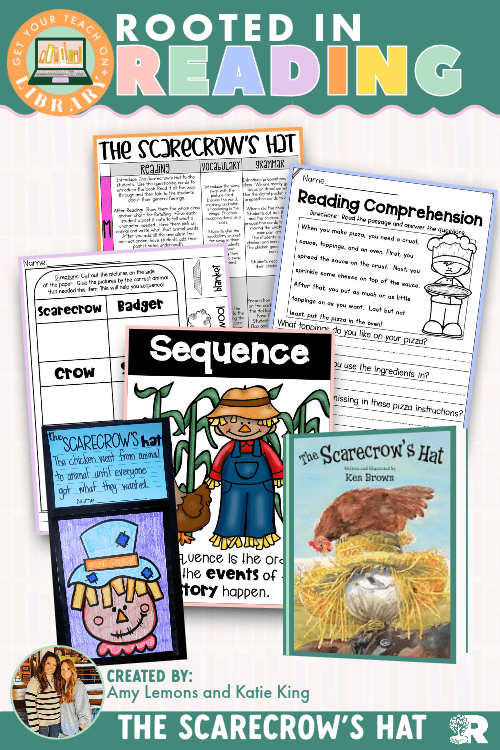 Rooted in Reading: The Scarecrow's Hat Read Aloud Activities | Reading Comprehension for Retelling - Shop GYTO - Get Your Teach On