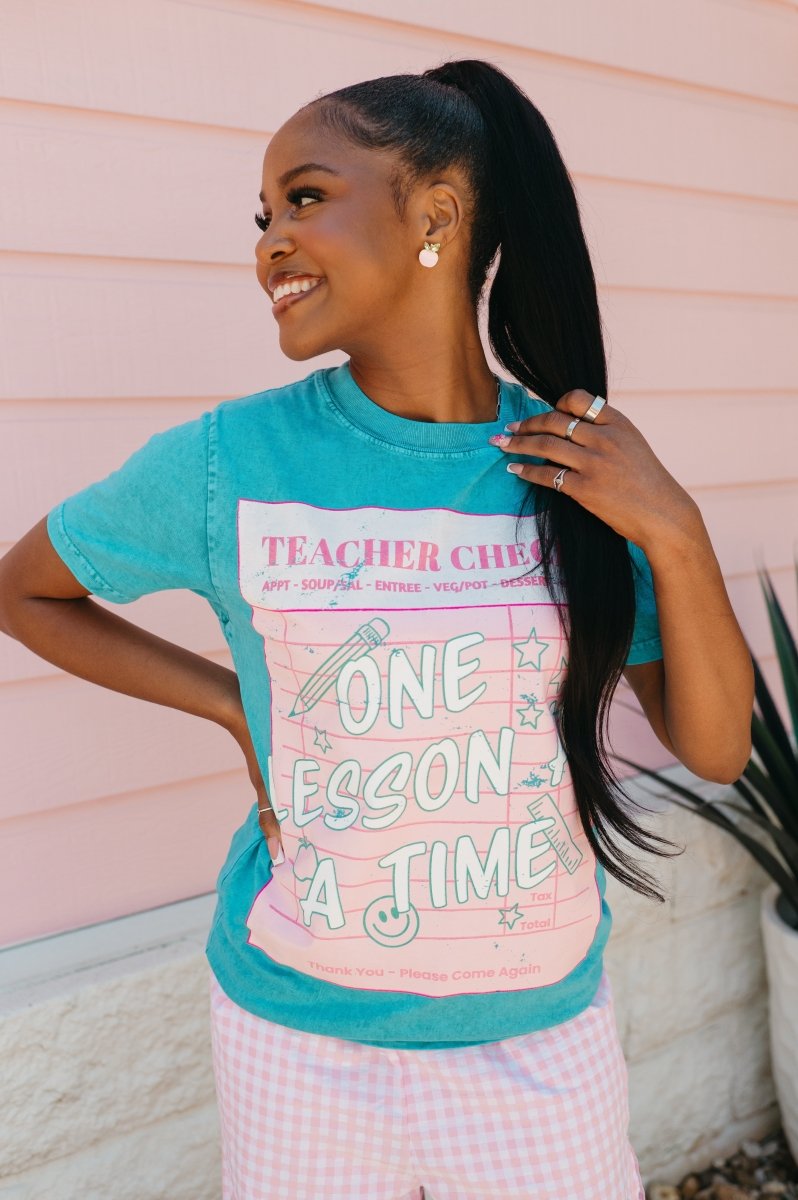 Teacher Guest Check Tee - Shop GYTO - Get Your Teach On