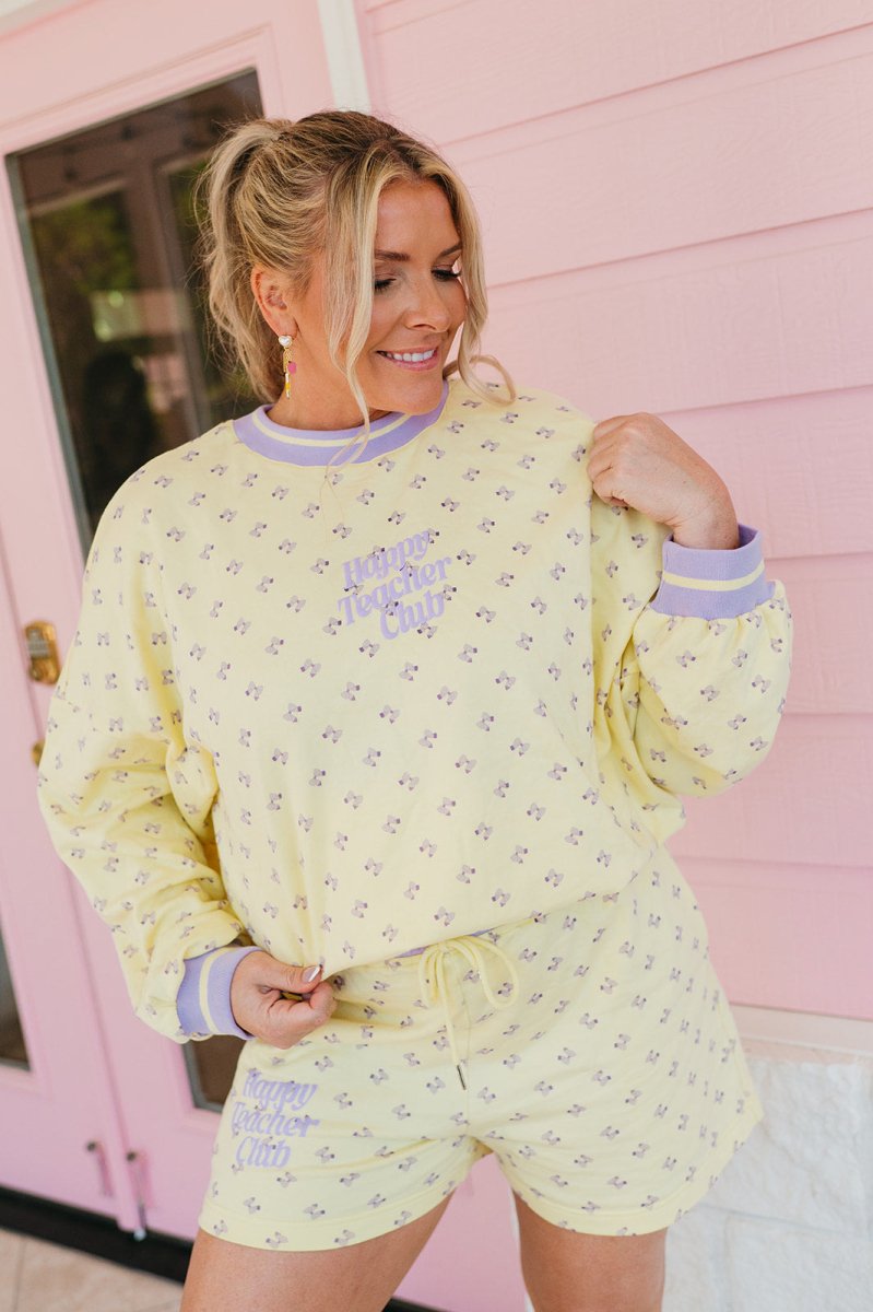 The Happy Teacher Club Sweatshirt - Shop GYTO - Get Your Teach On